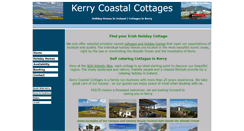 Desktop Screenshot of kerry-coastal-cottages.com